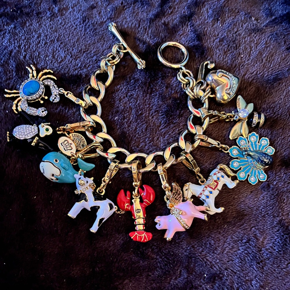 Juicy couture charm bracelet
